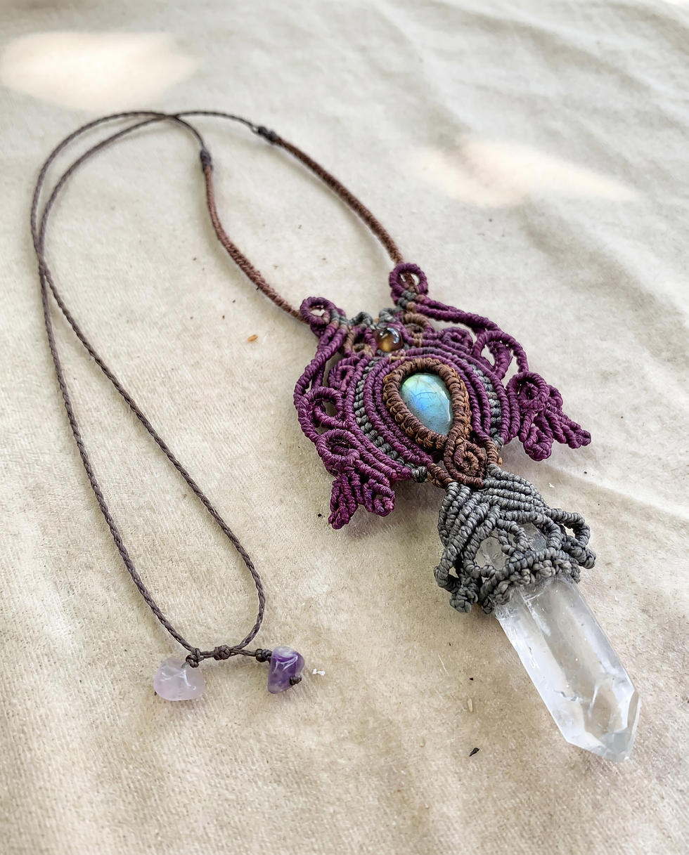 LunArte Sana Labradorite Lune Amulet love launch