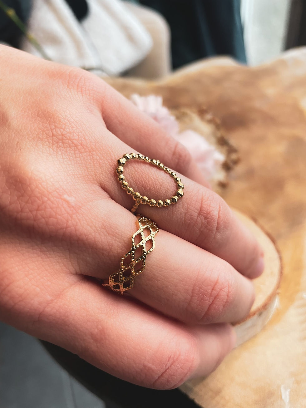 Miniature : Bague Dentelle