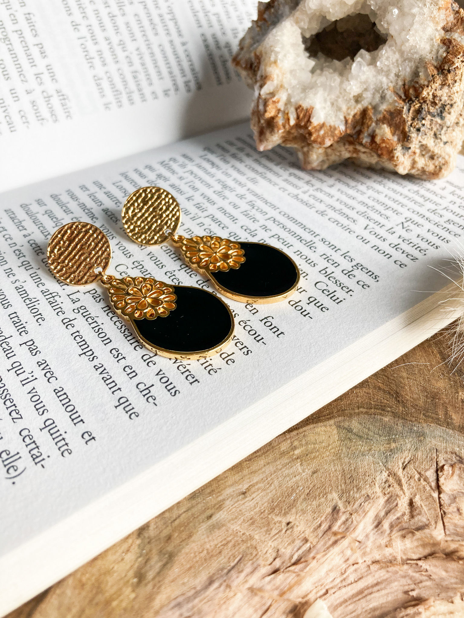Boucle d'oreille Renouveau