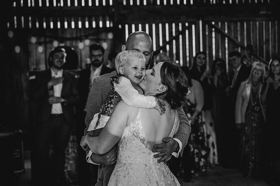 Dizzard Barn Cornwall wedding photography