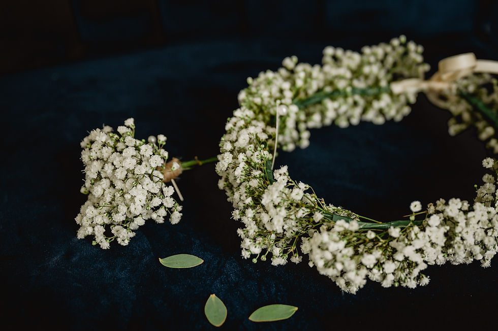 Button holes Cornwall wedding
