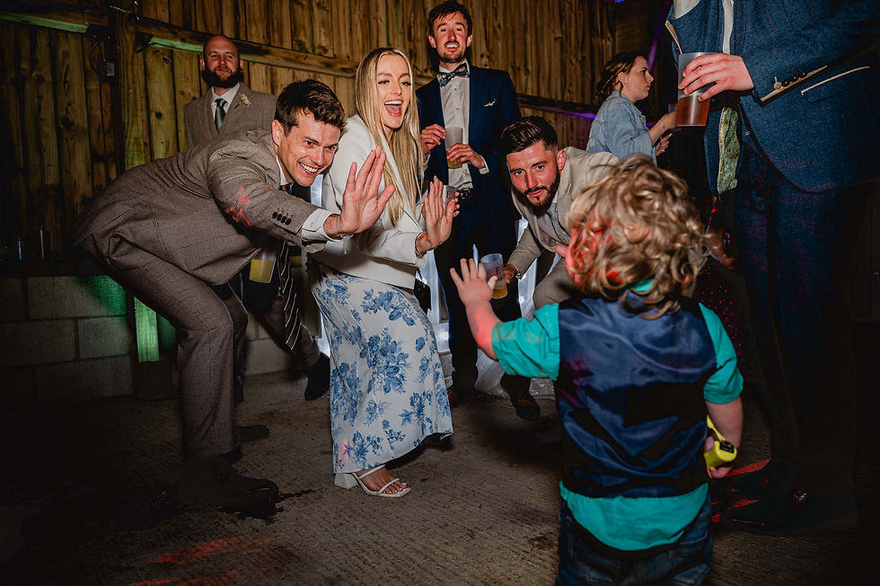 Dizzard Barn Cornwall wedding photography