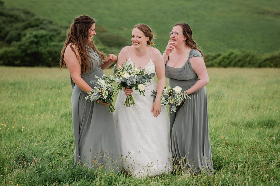 Dizzard Barn Cornwall wedding photography