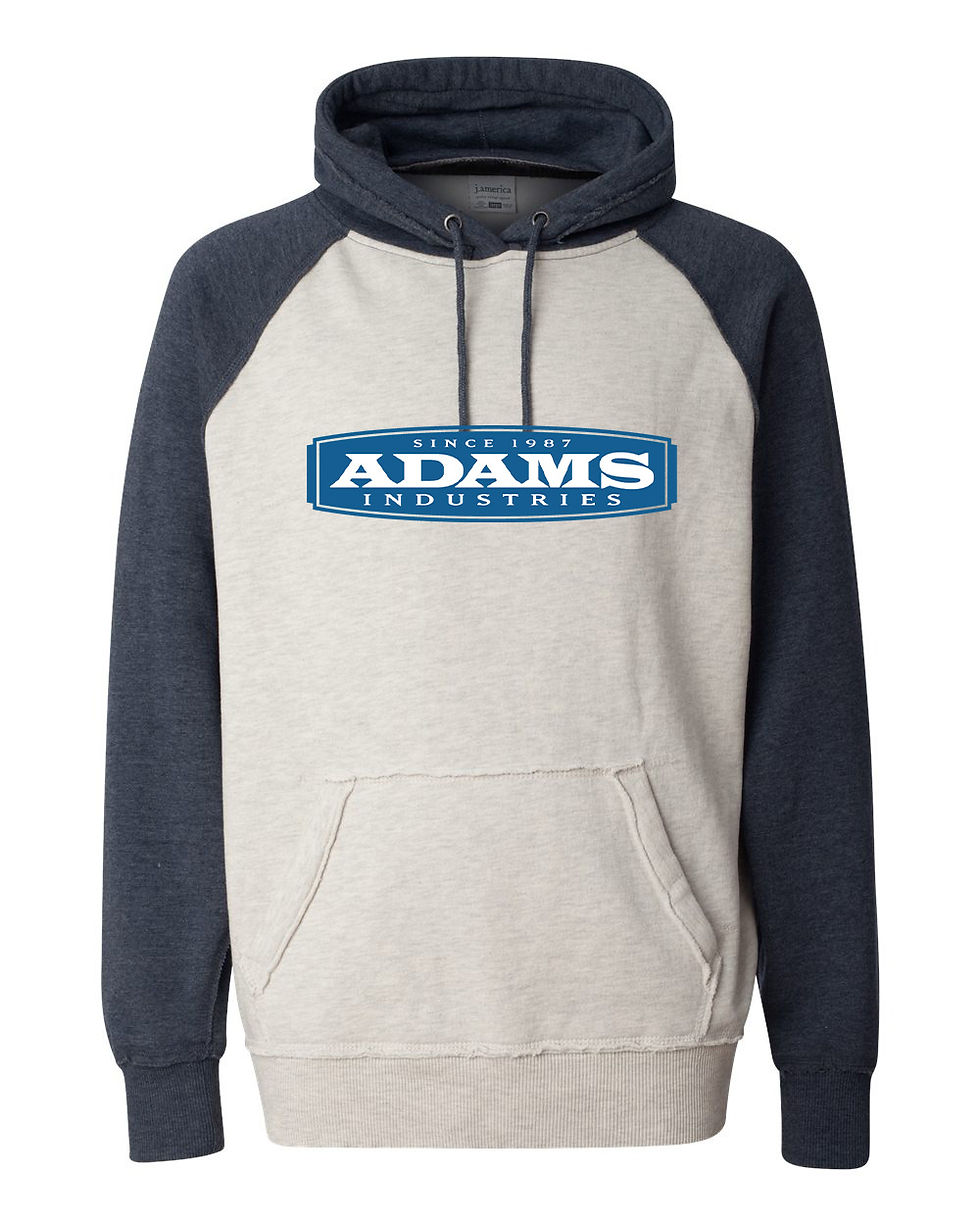 Thumbnail: Adams Men's Vintage Heather Hooded Sweatshirt
