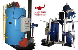 Thermal oil heater lebih hemat biaya, dibanding antara steam boiler & burner belaka.