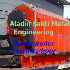 Steam Boiler adalah mesin yang sangat lazim di lihat di berbagai sektor industri. Kami dapat melayani kebutuhan steam boiler anda, untuk berbagai kapasitas dan macam.