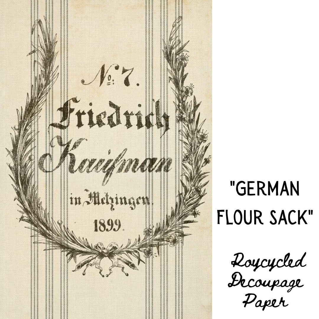 German Flour Sack