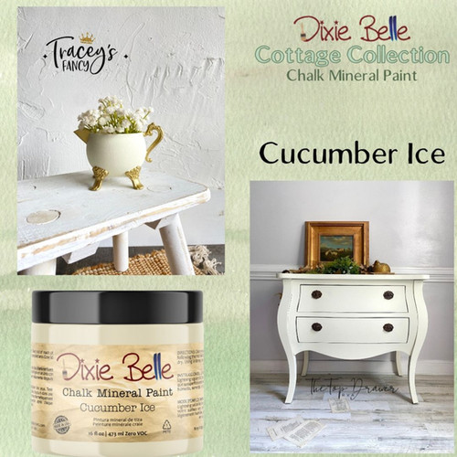 Cucumber Ice Dixie Belle Chalk Mineral Paint Vintage Finders