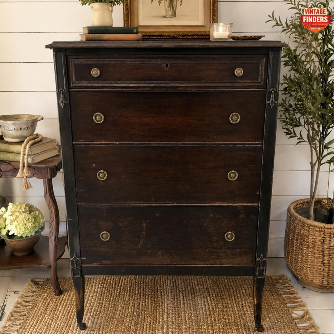 1920's Antique Mahogany Dresser by Sligh Furniture