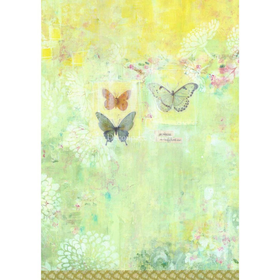 Sunrise Early Morning- Decoupage Queen Paper