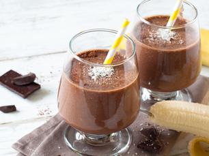 Creamy Cacao Banana Smoothie Recipe from Chokopam.