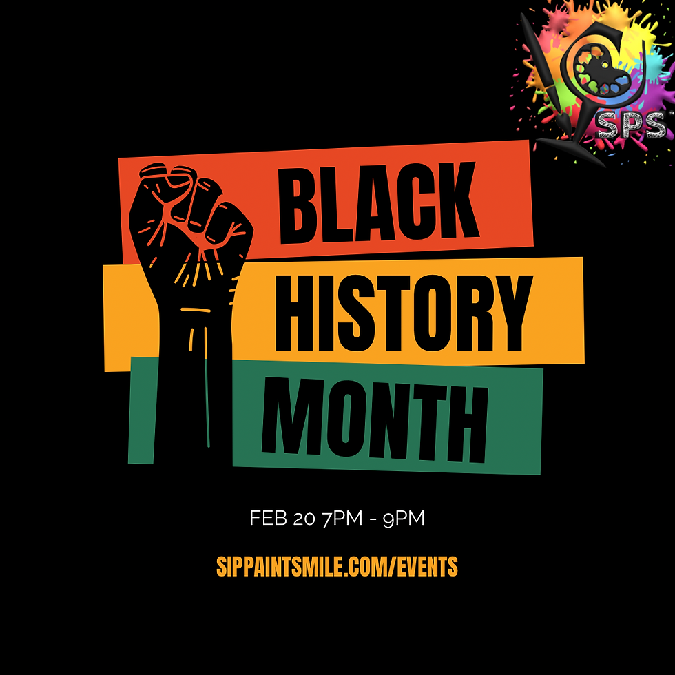 For the LOVE of Black History Virtual Paint Event