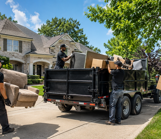 Junk removal professionals serving Frontenac, Missouri