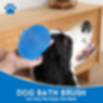 Thumbnail: Pet Grooming Glove & Dog Bath Brush Set
