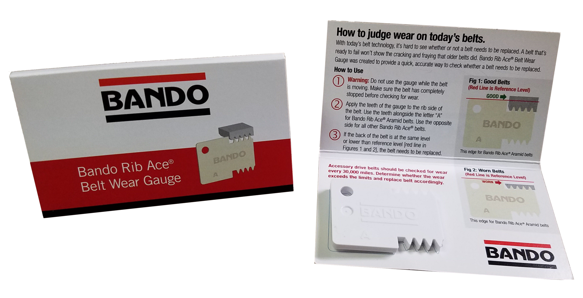 Rib Ace® Wear Gauge
