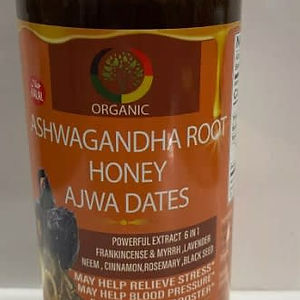 Ashwagandha Root Honey Ajwa Dates