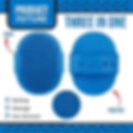 Thumbnail: Pet Grooming Glove & Dog Bath Brush Set