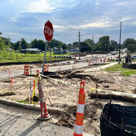 Magnolia Ave Closed To Traffic Behind William Carey University