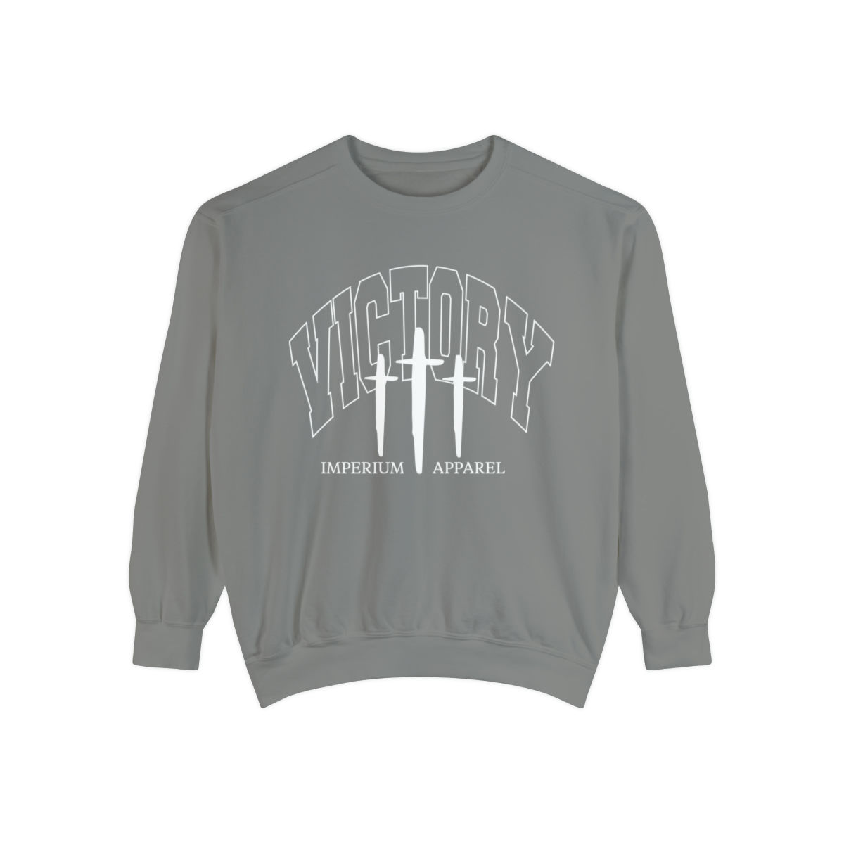 Victory Varsity Crewneck - Grey