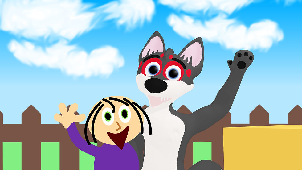 The finished test shot based on Storyboard 9.3