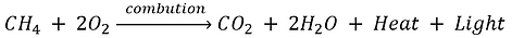 combution of carbon compound