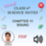 sound cbse class 9 science pdf cover image