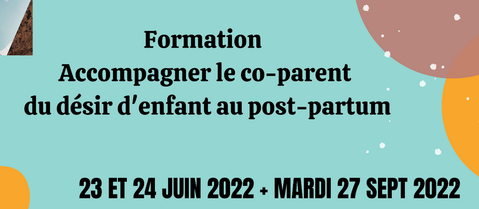 Accompagner le co-Parent : la formation
