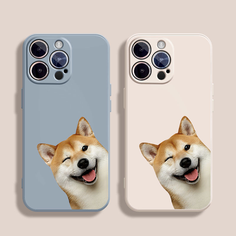 サムネイル： 柴犬 オーダーメイド アイフォン15ケース