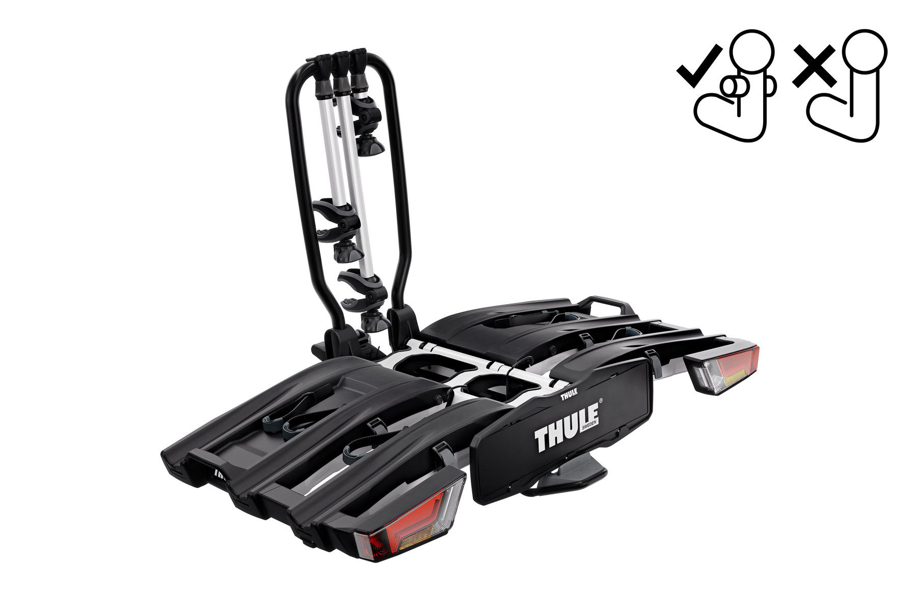 Thule fietsendrager EasyFold XT 3 Fix4Bike