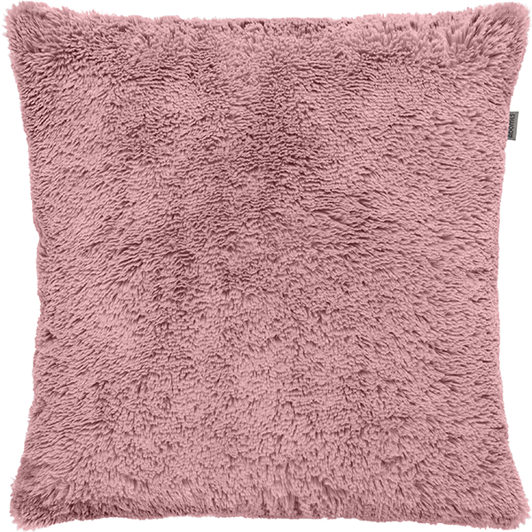 Capa de Almofada Baby Soft Pelúcia Rosa 45cm x 45cm - Adomes