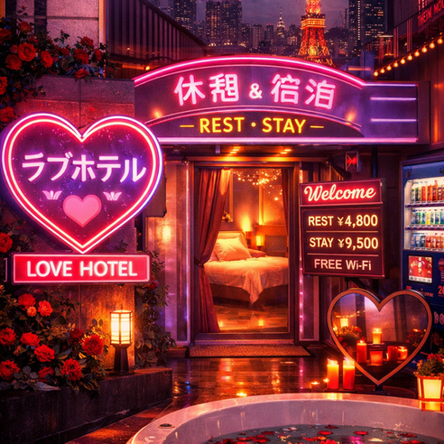 Japanese Love Hotels:  Tokyo’s  Fascinating Hidden Playground