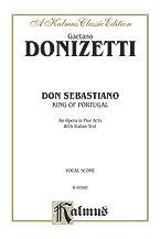 Thumbnail: Don Sebastiano (King of Portugal), An Opera in Five Acts