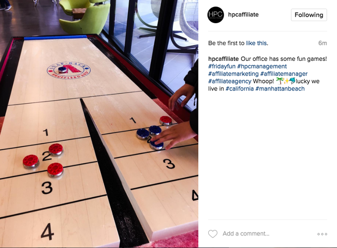 HPC™ Office Game time! Happy Friday Affiliate Managers and Super Affiliate Partners!
