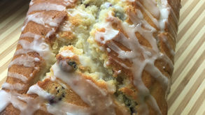 Sourdough Blueberry Lemon Cake