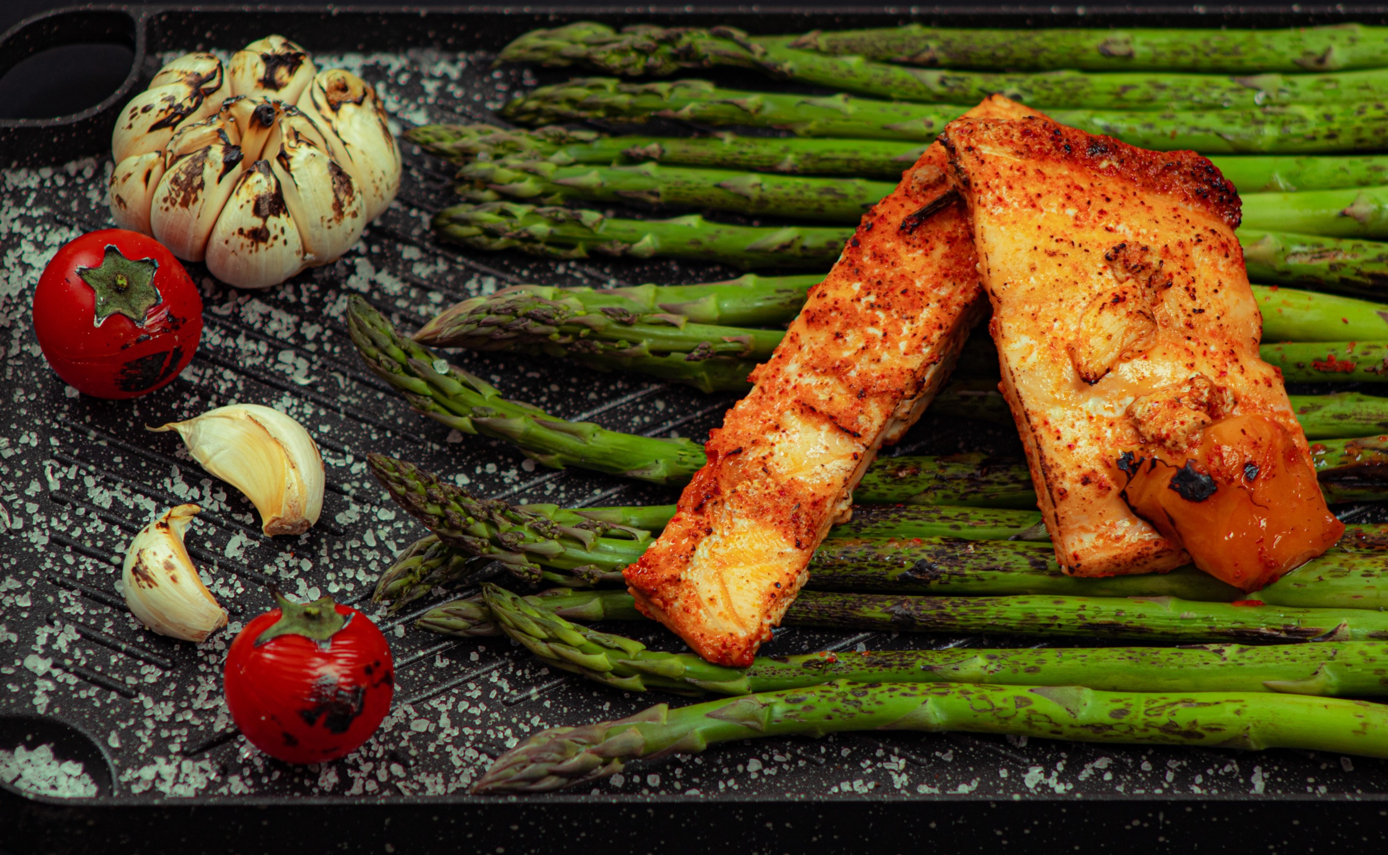 Arranged Food and Objects