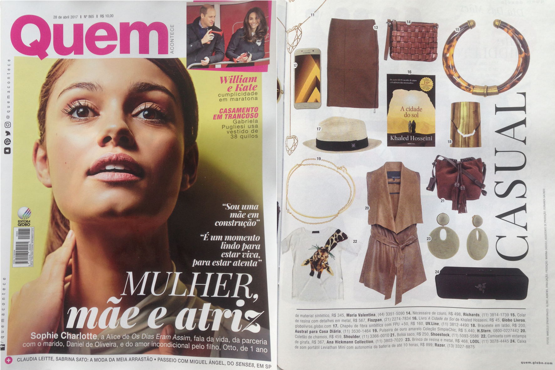 Revista Quem Acontece - 28/04/2017