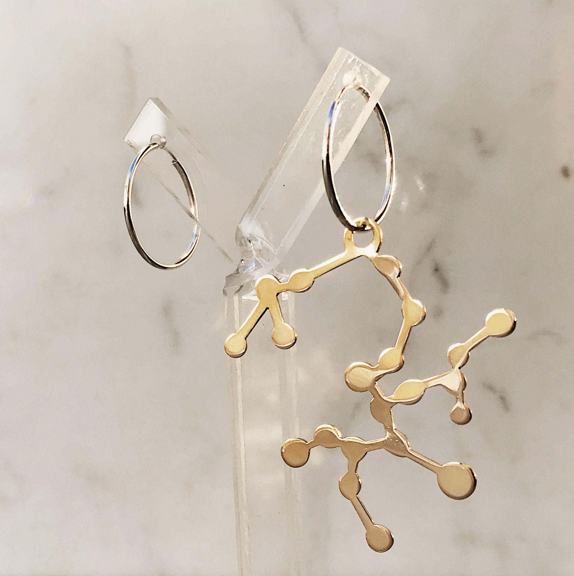 Brinco Sagitário Ouro