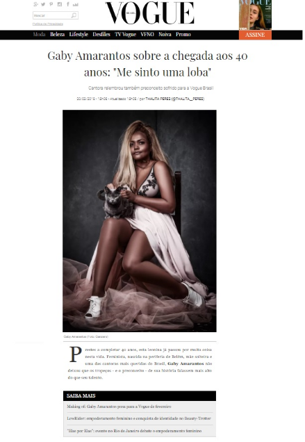 Vogue Online - Março