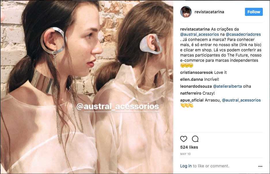 Instagram Revista Catarina