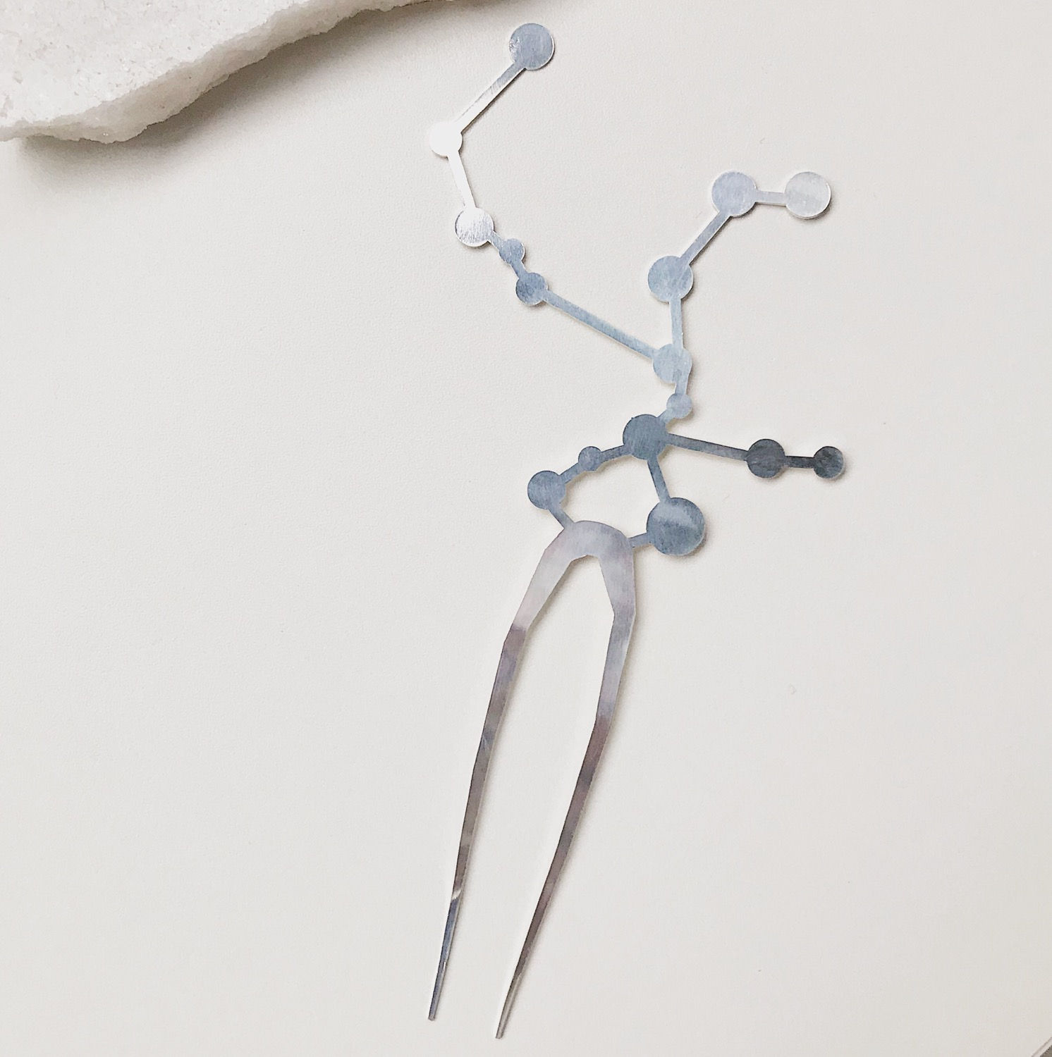 Grampo Centauro Prata