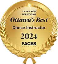 Faces Ottawa Award - Best Dance Instructor 2024