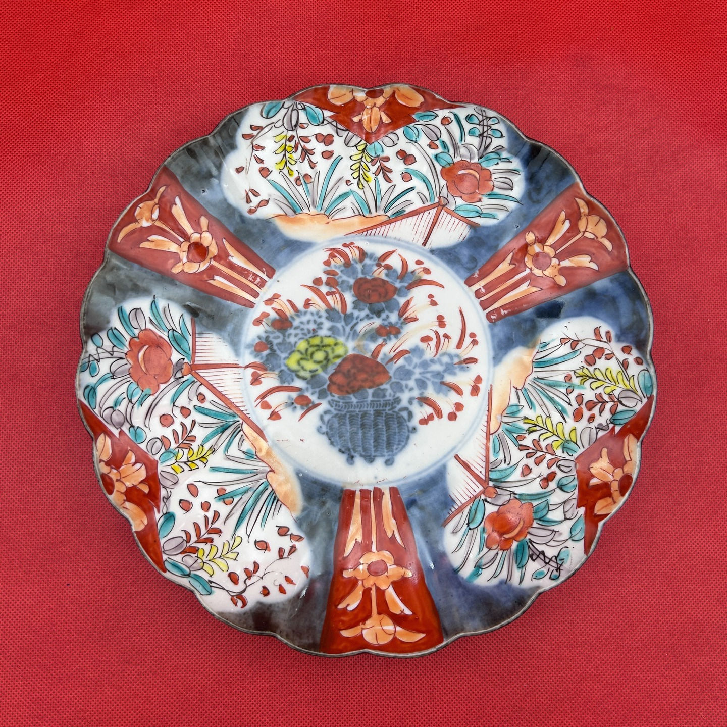 Talerz zabytkowy, późne Edo/wczesne Meiji, II poł. XIX w.