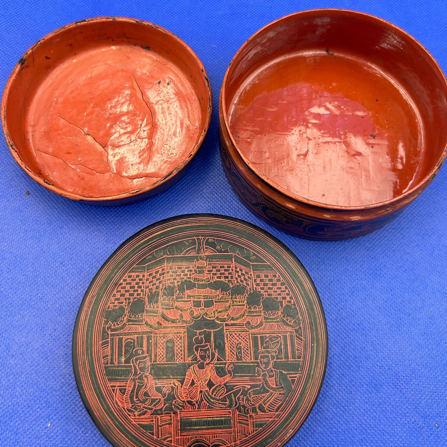 Birmańskie pudełeczko, Myanmar, I poł. XX wieku