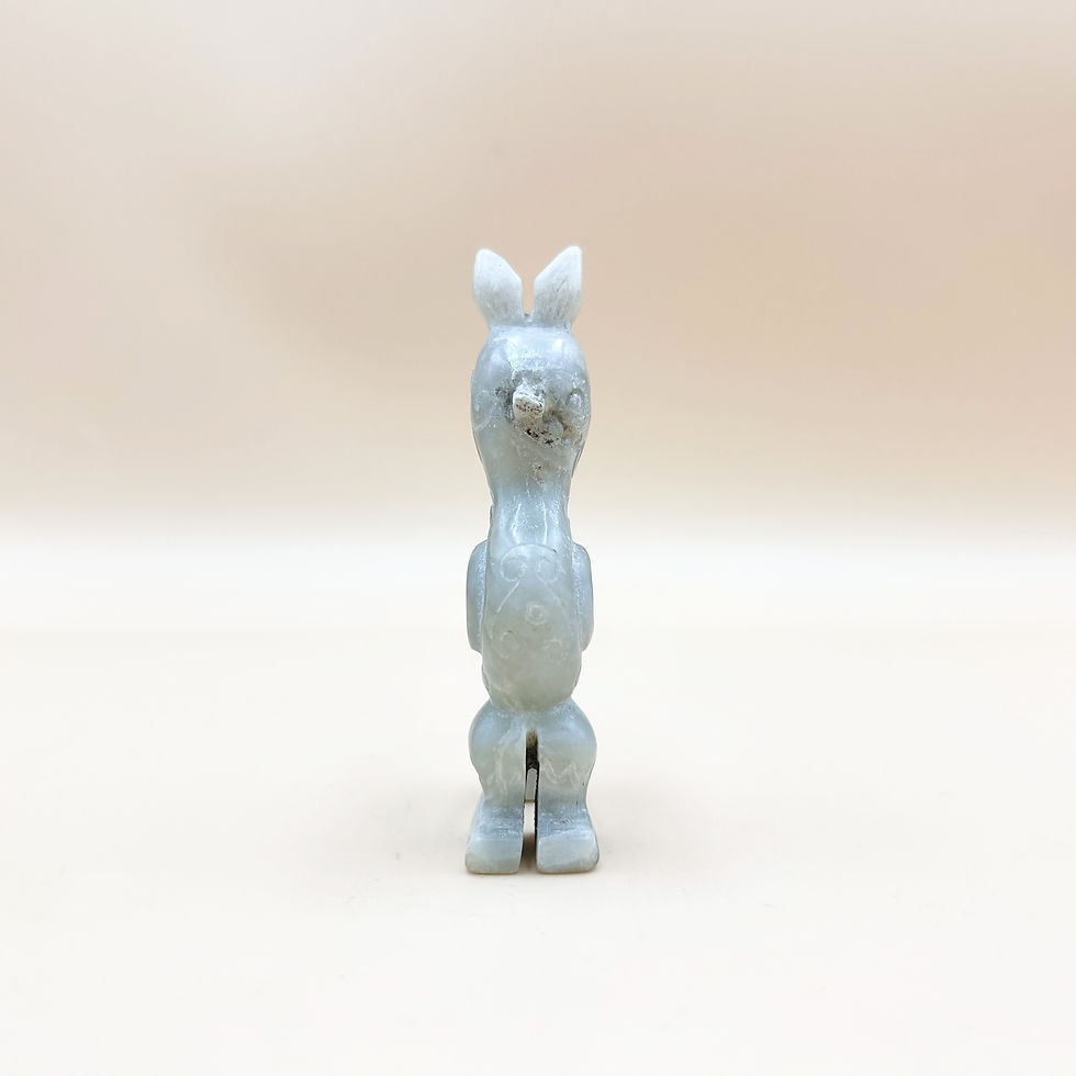 Miniatura: Feniks w stylu dynastii Shang, Chiny, II poł. XX w.