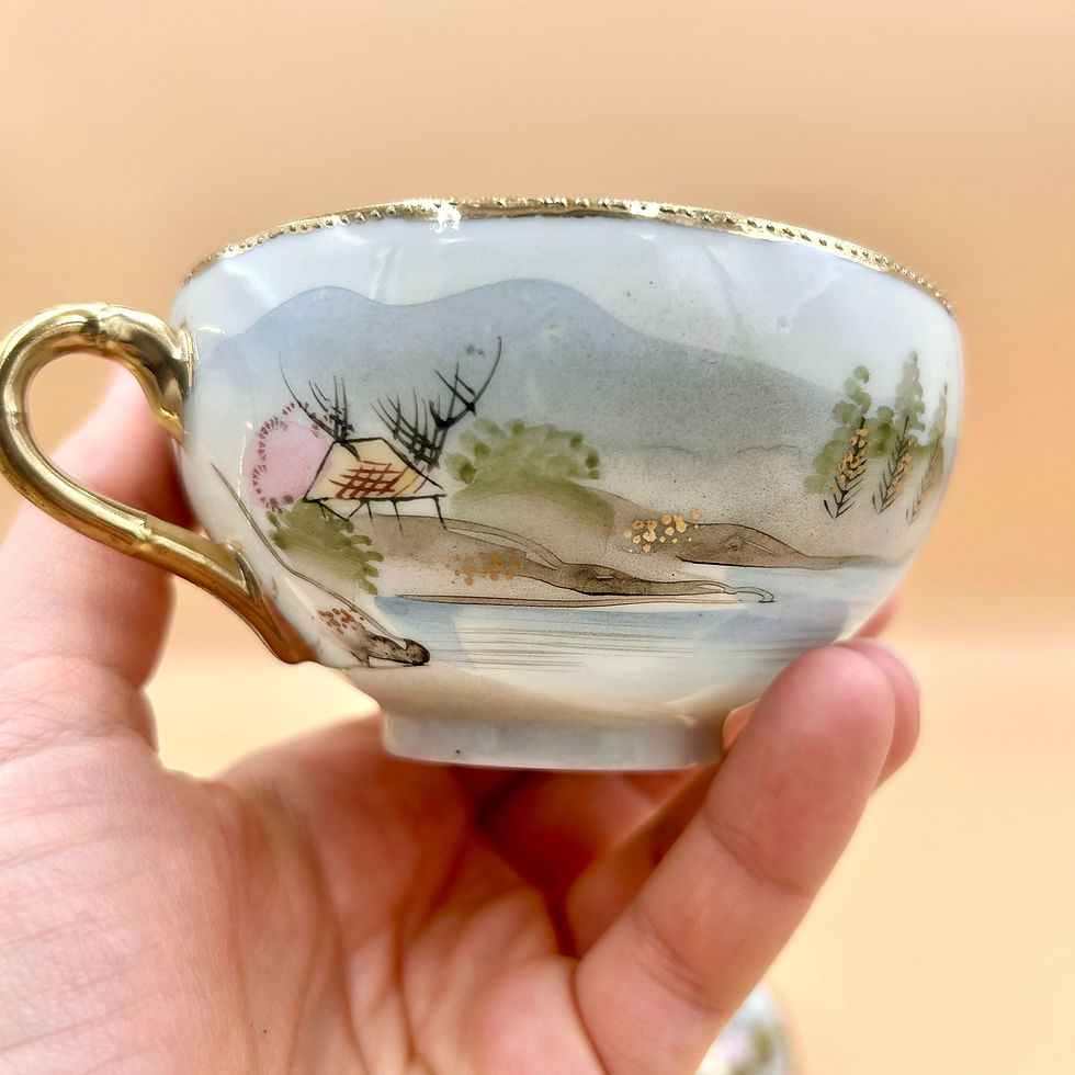 Miniatura: Filiżanka z lat 30-40. XX w., Japonia