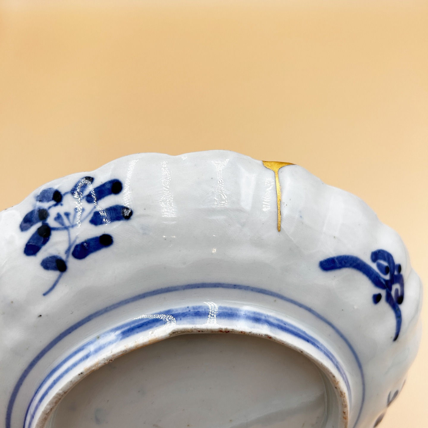 100-letni talerz z Imari, Japonia, pocz. XX w., okres Taisho