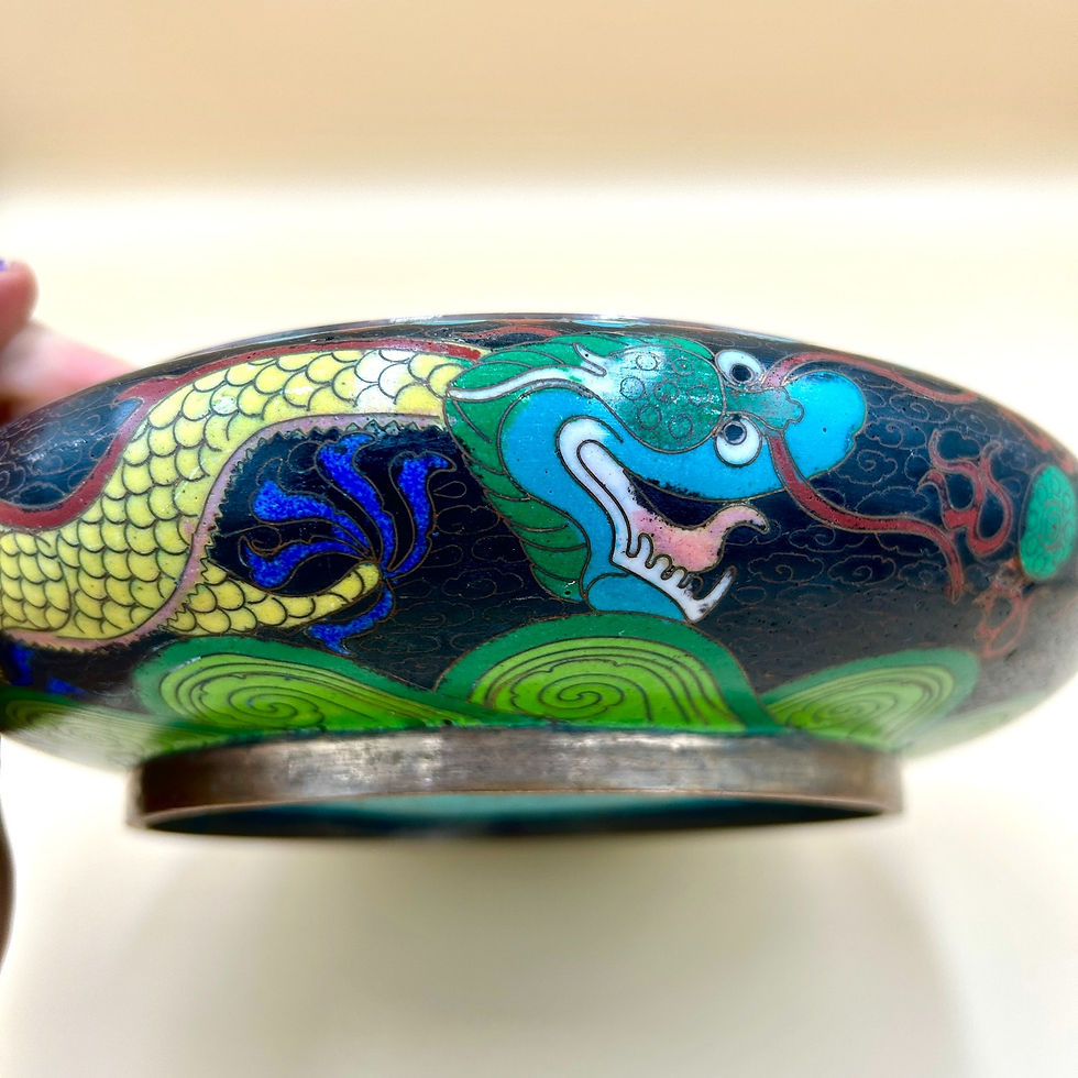 Miniatura: PREMIUM | Dragon Brush Bowl, Chiny, lata 1900-1920 XX w.