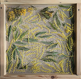 Fleurs séchées cueillies à la main