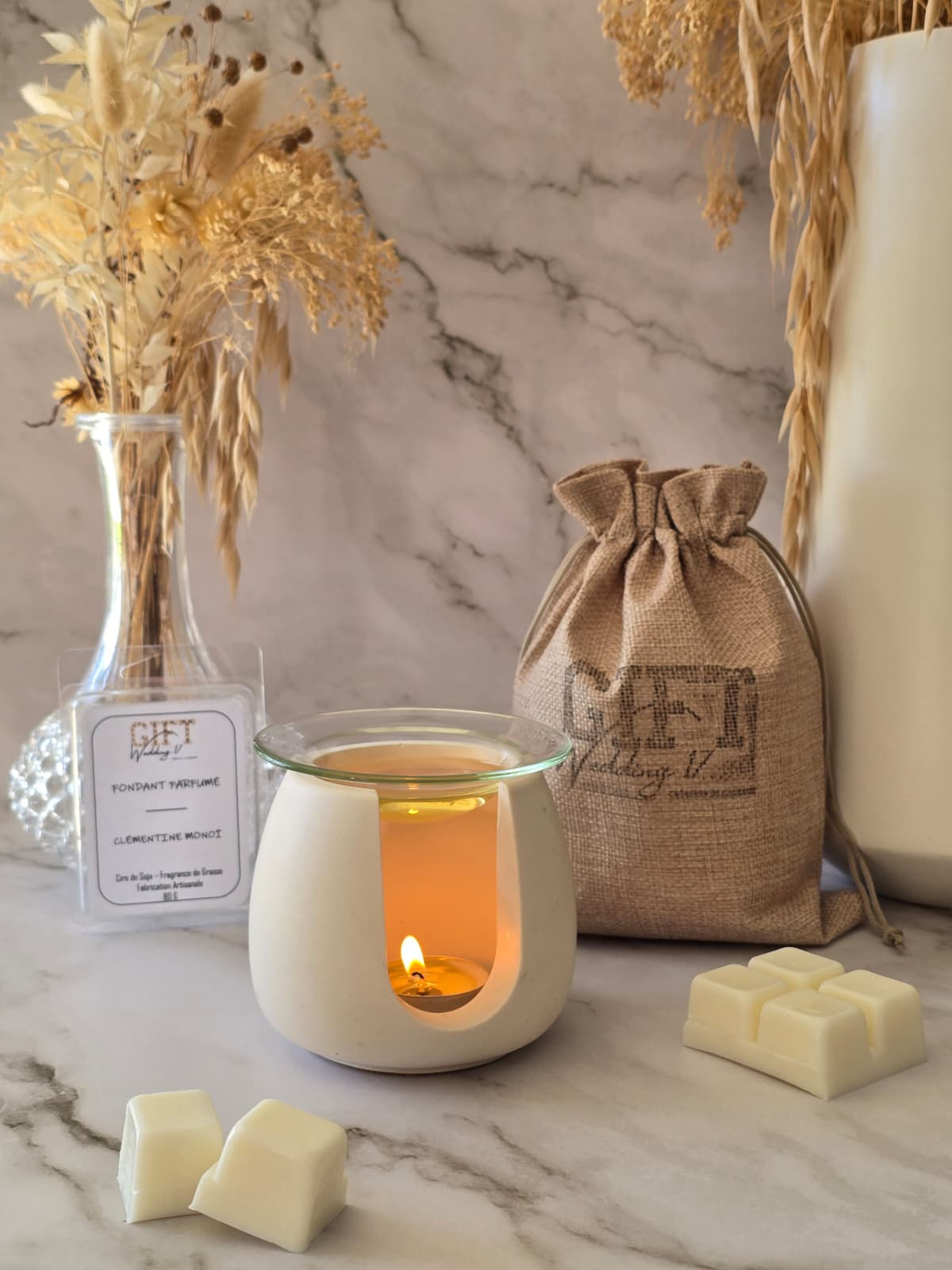 Pack coffret Brûle-Parfum avec fondant