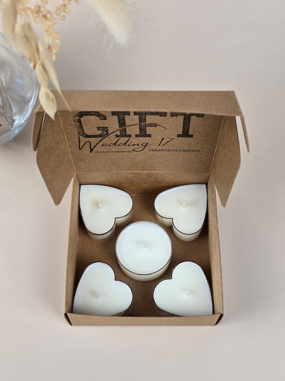 Miniature : Lot de 5 bougies chauffe-plat